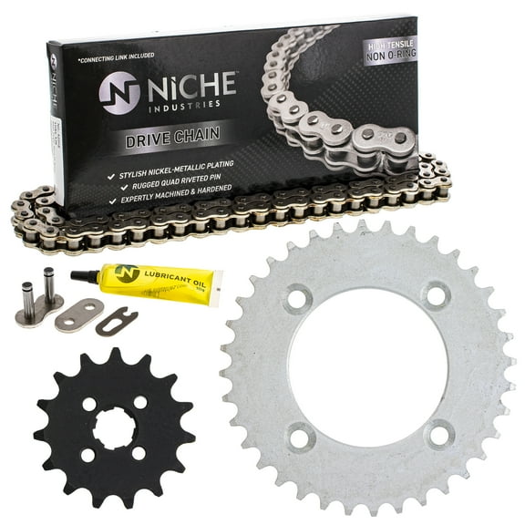 Niche Sprocket Chain Set for Honda XR70R 15/36T 420 Motorcycle MK1003858