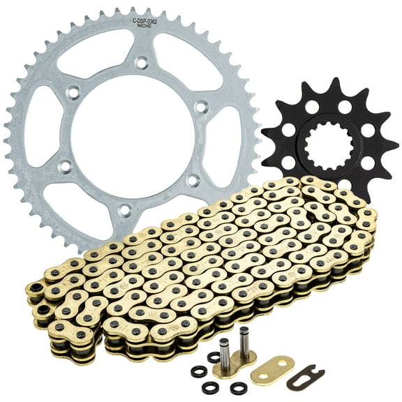 Niche Sprocket Chain Set for KTM 125 SX 250 XC 13/51 Tooth 520 X-Ring Front Rear MK1013227