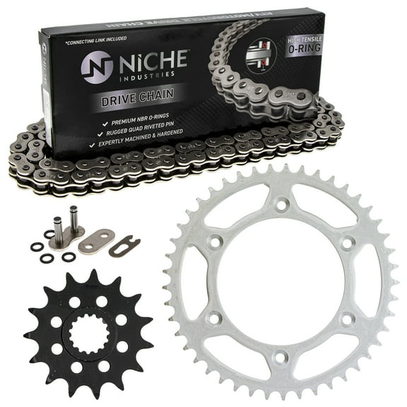 Niche Sprocket Chain Set for KTM 450 EXC 15/45T 520 O-Ring Motorcycle MK1004278