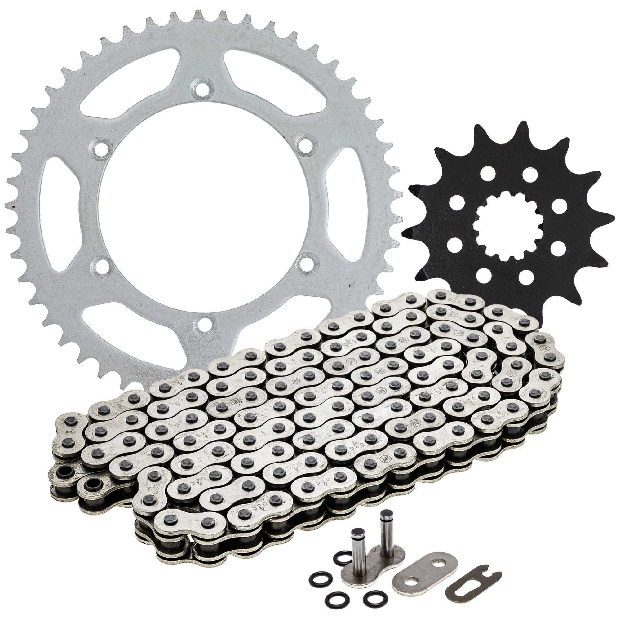 Niche Sprocket Chain Set for Kawasaki KX250 14/49T 520 Motorcycle