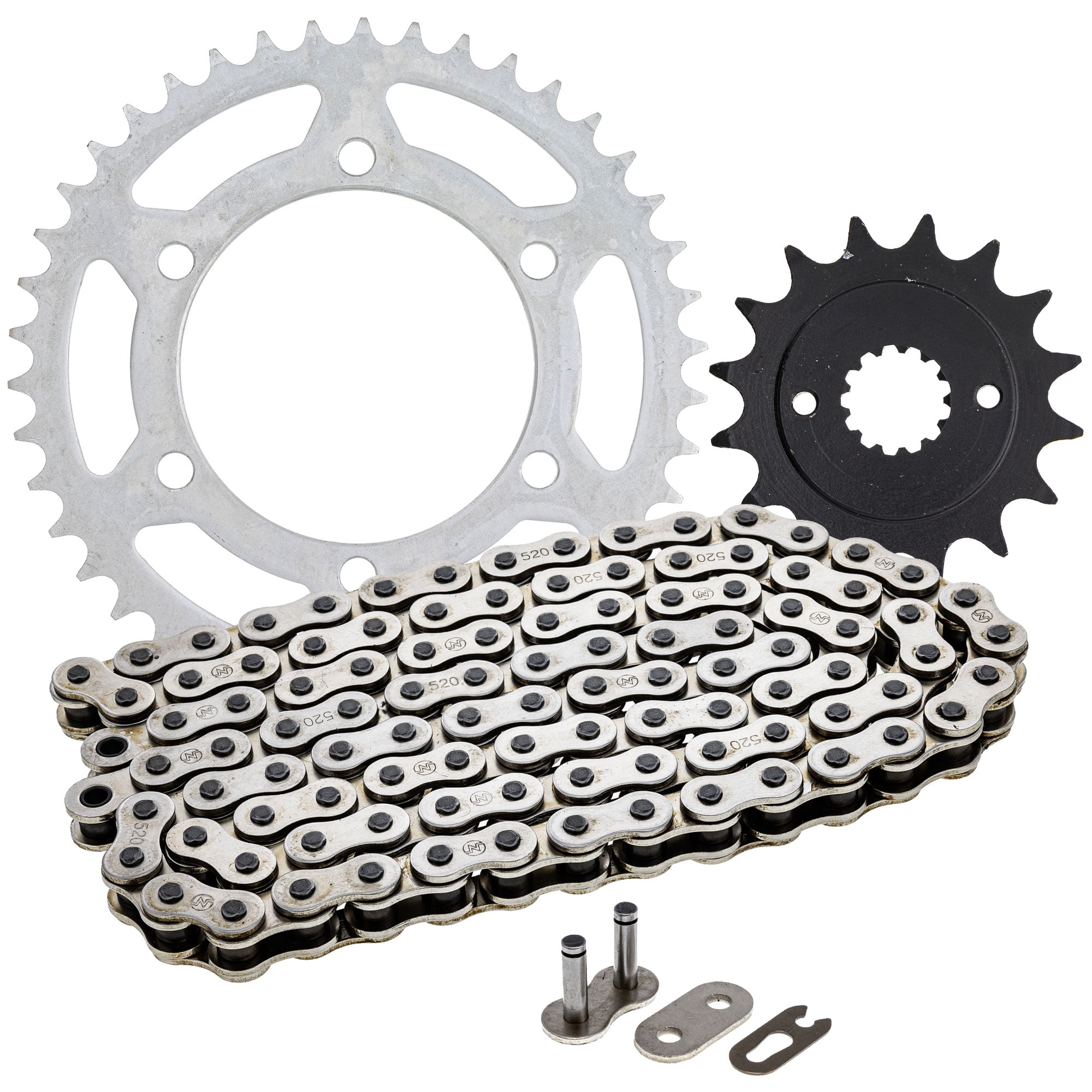 n.　400i② Niche Sprocket Chain Set for Kawasaki Ninja 400 14/41 Tooth 520