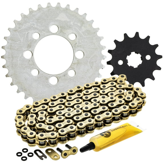 Niche Sprocket Chain Set for Kawasaki KLX110 14/33T 420 X-Ring Motorcycle MK1004907