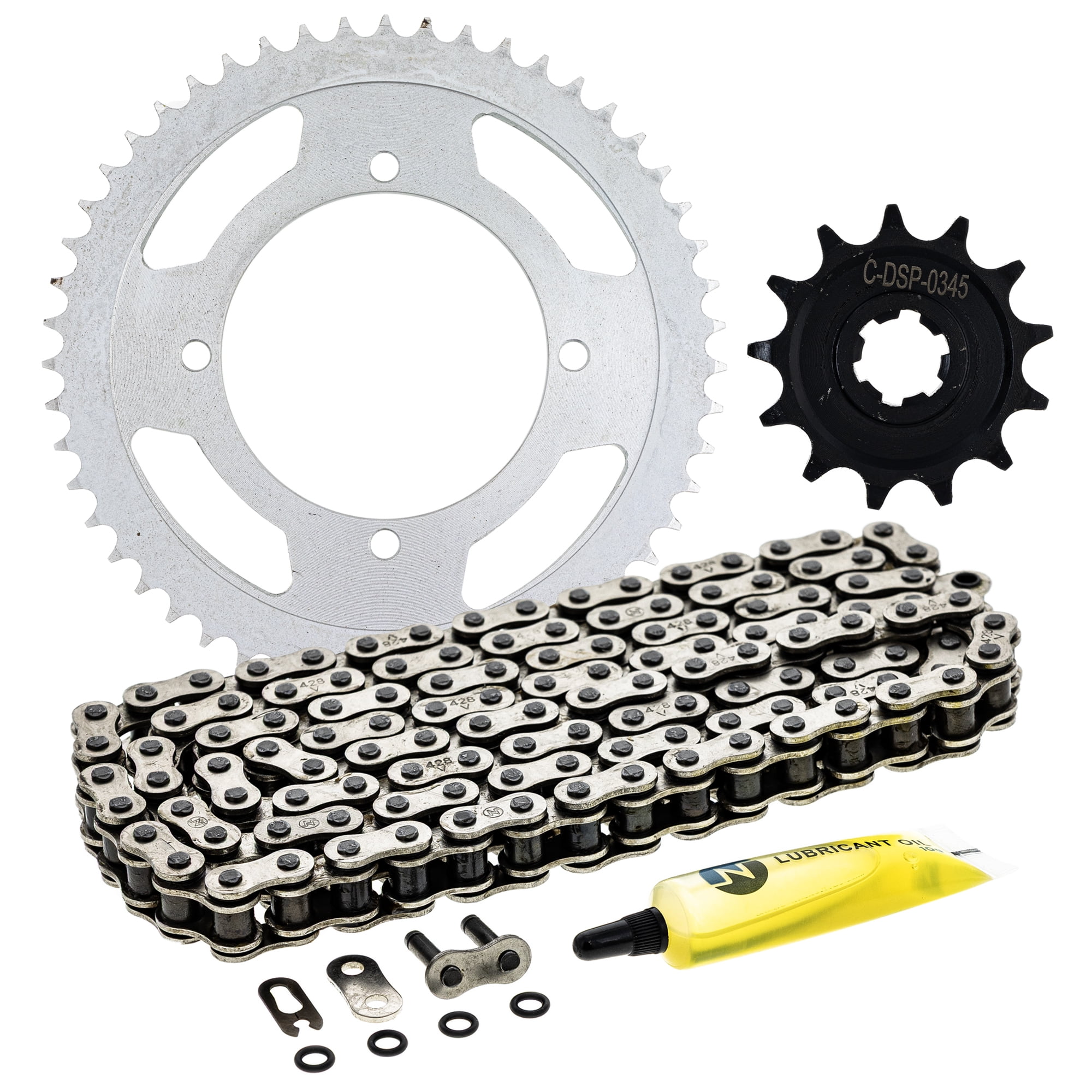 Niche Sprocket Chain Set for Kawasaki KLX140RL 13/51 Tooth 428 O