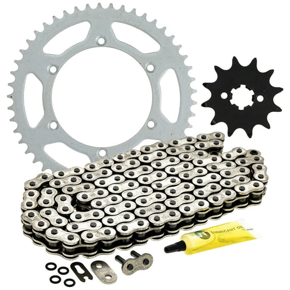 Niche Sprocket Chain Set for Kawasaki KX125 12/49T 520 O-Ring Motorcycle MK1004061