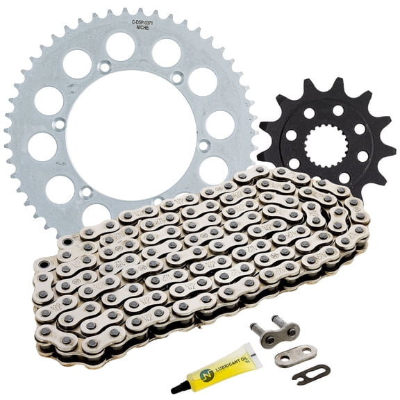 Niche Sprocket Chain Set for Kawasaki KX250X 13/51 Tooth 520 Front Rear Kit MK1013106