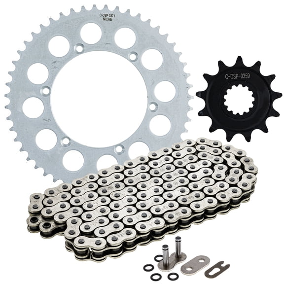 Niche Sprocket Chain Set for Kawasaki KX450X 13/51 Tooth 520 O-Ring Front Rear MK1013179