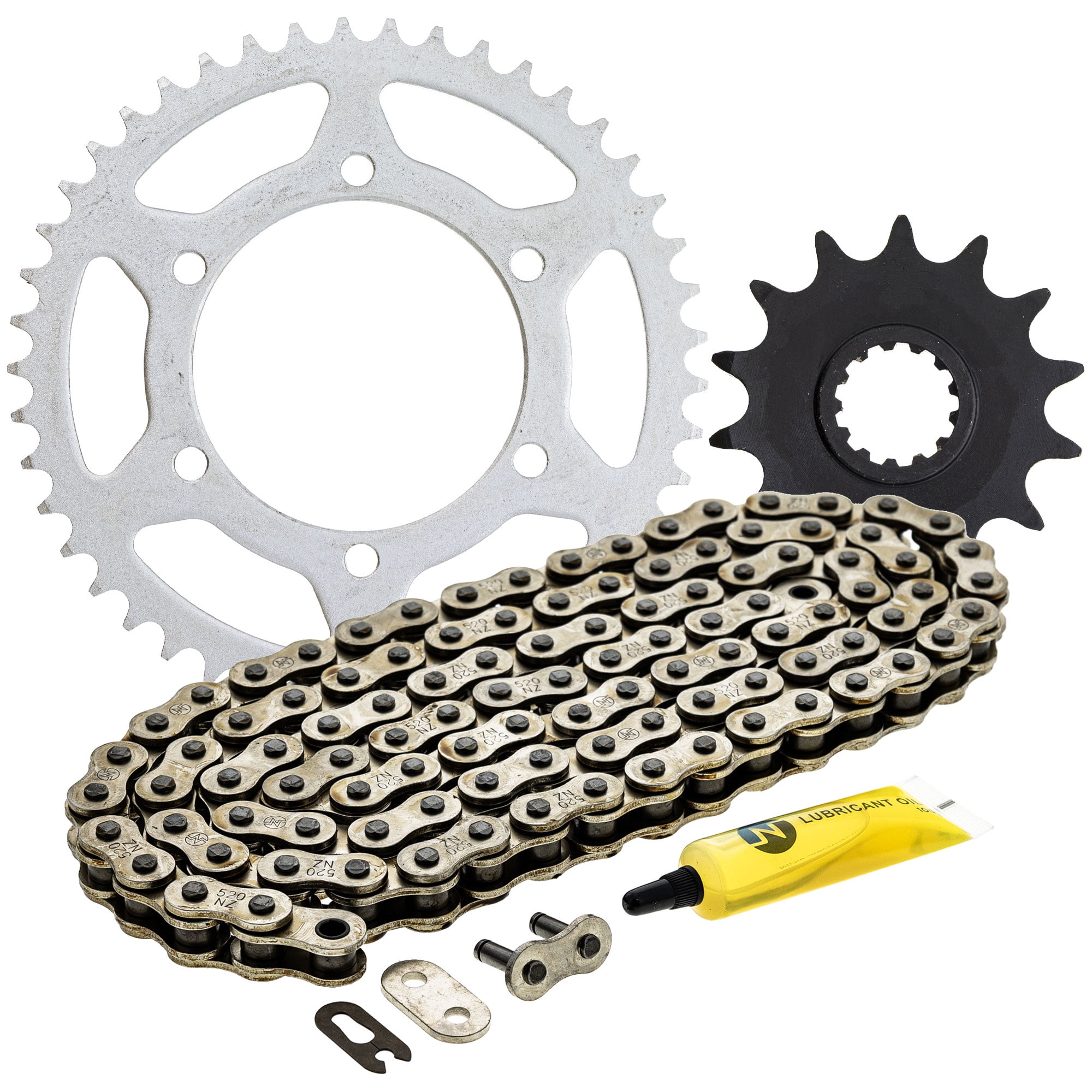 あんね Niche Sprocket Chain Set for Kawasaki Ninja ZX6R 15/40T 520