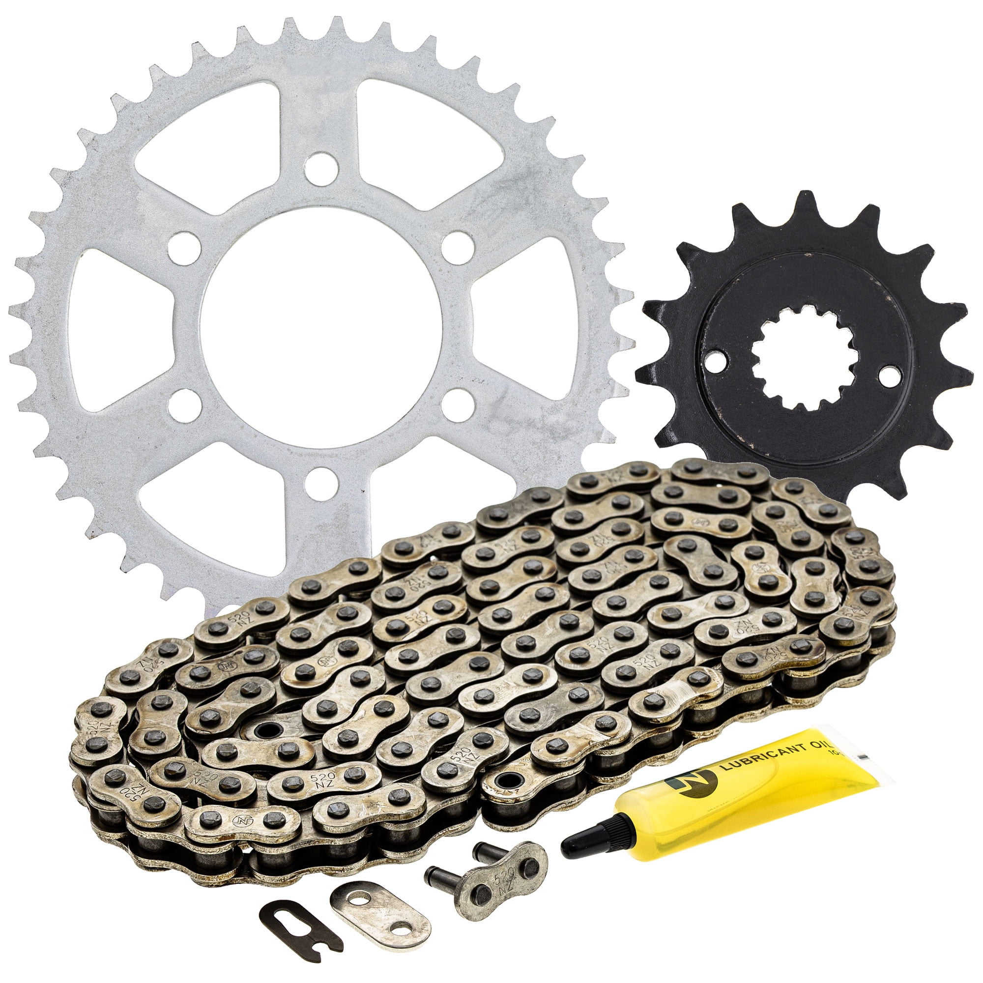 Niche Sprocket Chain Set for Kawasaki Ninja ZX6R 15/40T 520 X-Ring
