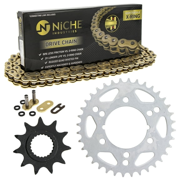 Niche Sprocket Chain Set for Polaris Trail Blazer 250 11/36T 520 X-Ring ATV MK1004959
