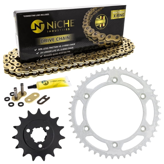 Niche Sprocket Chain Set for Suzuki DR800 15/47T 525 X-Ring Motorcycle MK1004979