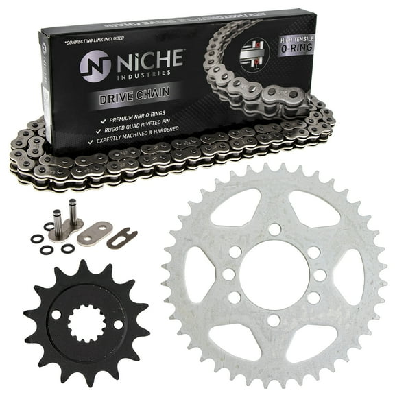 Niche Sprocket Chain Set for Suzuki QuadSport Z400 14/40T 520 O-Ring ATV MK1004370