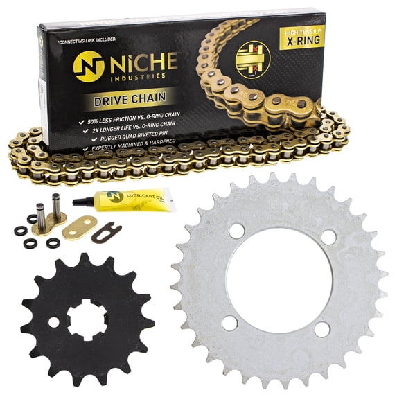 Niche Sprocket Chain Set for Yamaha BW80 15/32T 420 O-Ring Motorcycle MK1004973