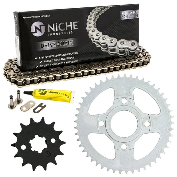 Niche Sprocket Chain Set for Yamaha SR125 14/49T 428 Motorcycle MK1003863