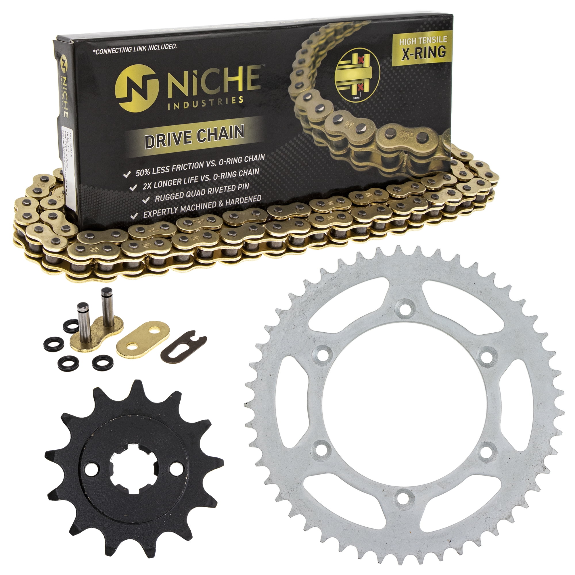 Renthal Rear Sprocket 44T Kawasaki Zx Zzr Versys 184U-520-44P-HA