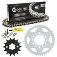 thumbnail image 1 of Niche Sprocket Chain Set for Yamaha TW200 14/45T 428 O-Ring Motorcycle MK1004390, 1 of 8