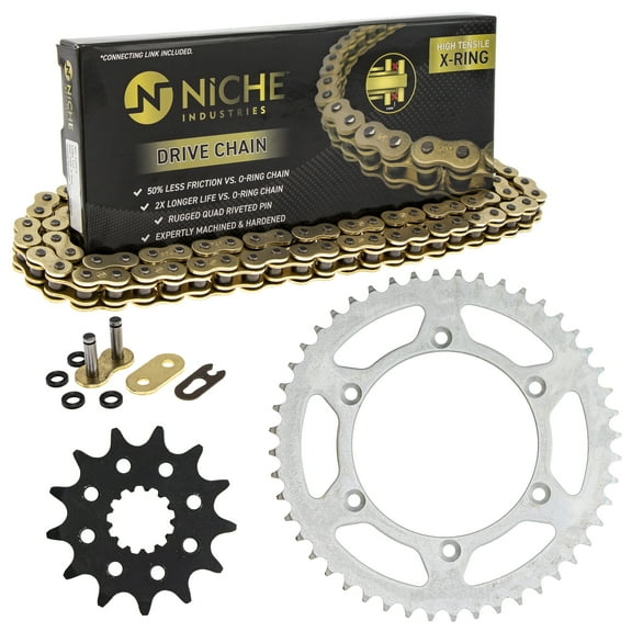 Niche Sprocket Chain Set for Yamaha YZ450 13/48T 520 X-Ring Motorcycle MK1004648