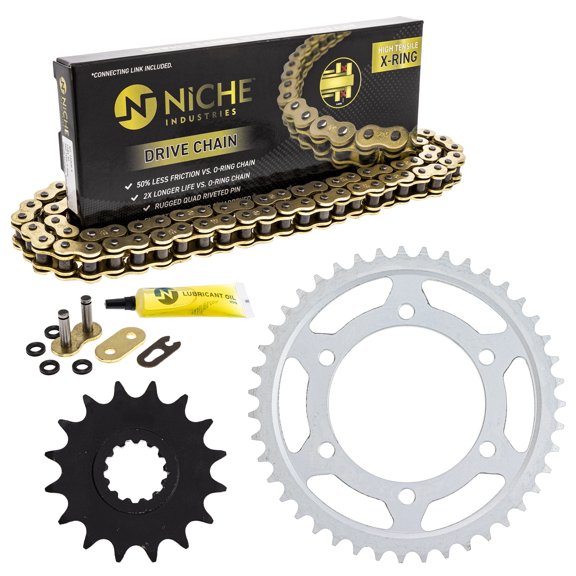 Niche Sprocket Chain Set for Yamaha YZF R1 16/43T 530 X-Ring Motorcycle MK1004989