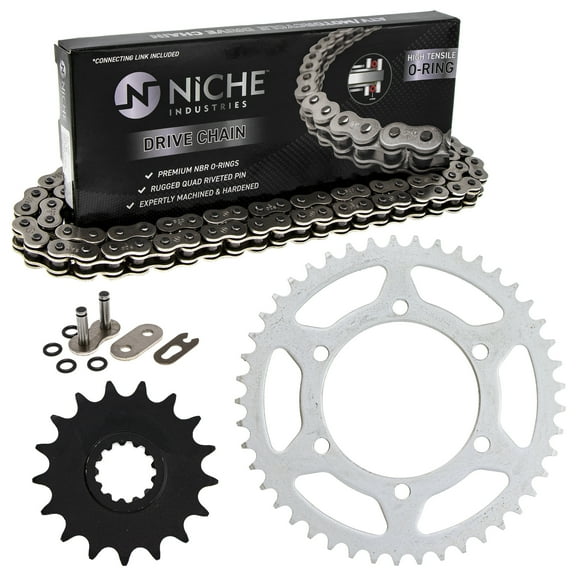 Niche Sprocket Chain Set for Yamaha YZF-R1 17/45T 520 O-Ring Motorcycle MK1004213