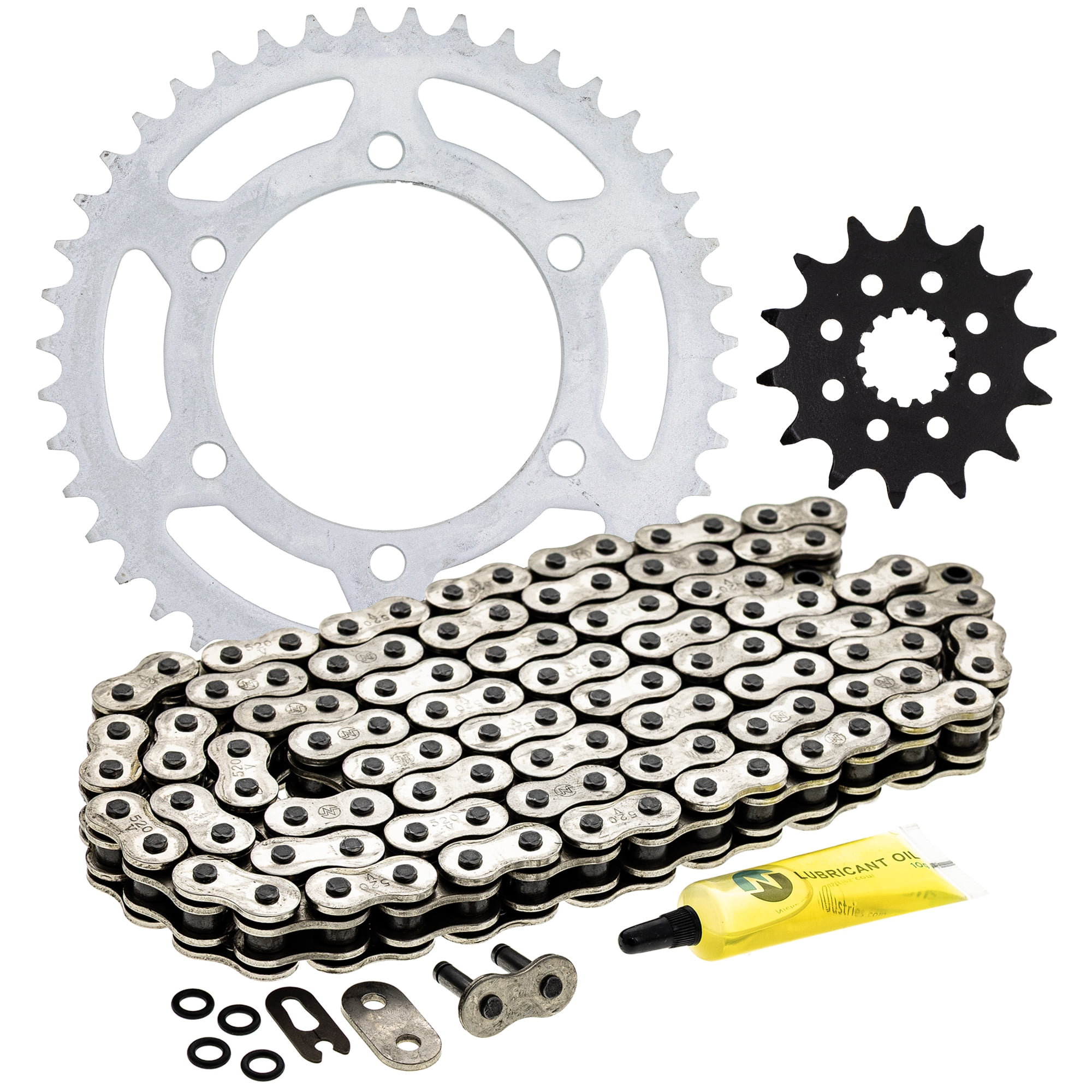 Niche Sprocket Chain Set for Yamaha YZF-R3 14/43T 520 O-Ring Motorcycle ...