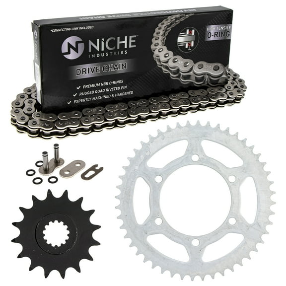 Niche Sprocket Chain Set for Yamaha YZF-R6S 16/48T 520 O-Ring Motorcycle MK1004195