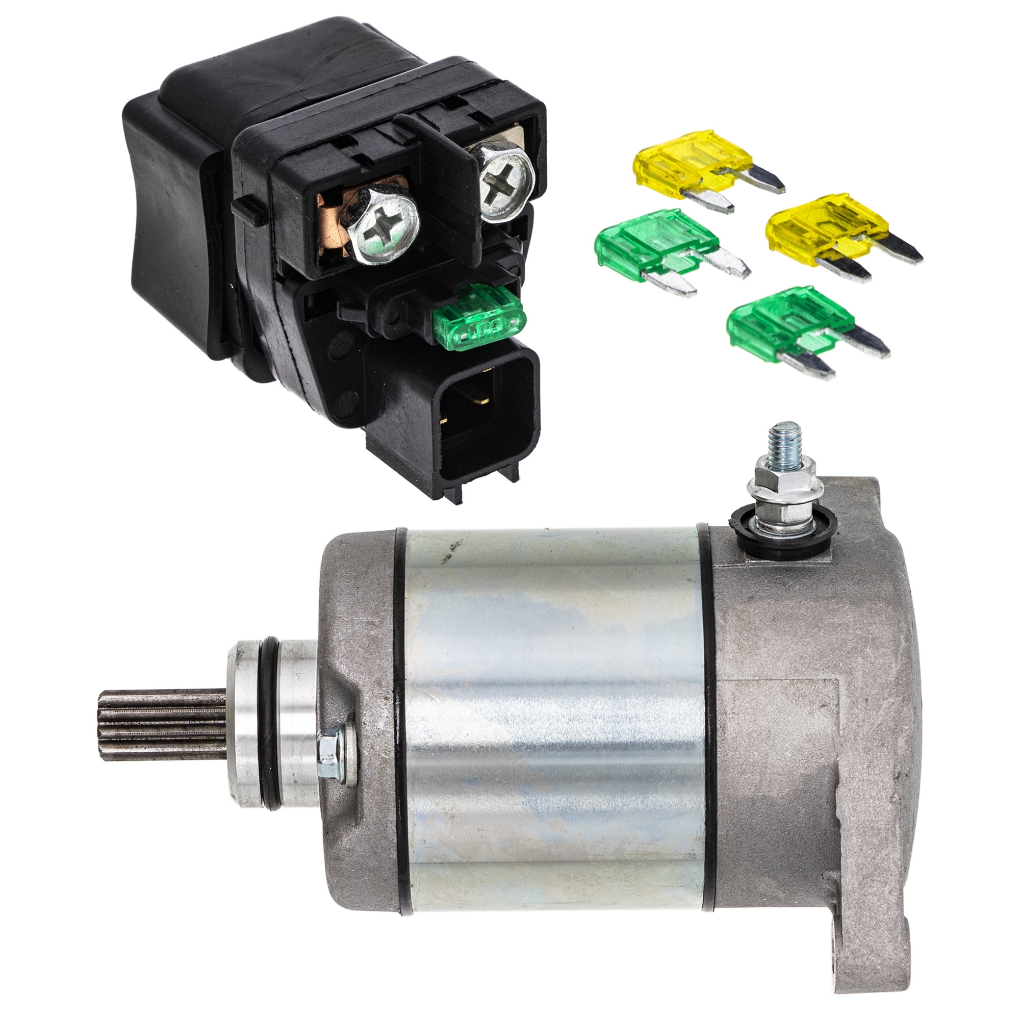 ニッキー8409 Niche Starter Motor Solenoid Kit for Suzuki King Quad 400