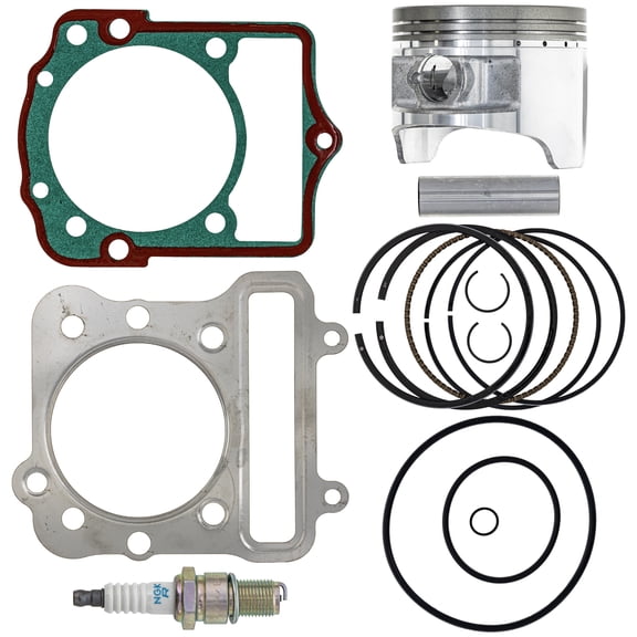 Niche Piston Gasket Kit for Kawasaki Bayou 300 KLF300B 1988 13001-1430 (76mm) MK1011908