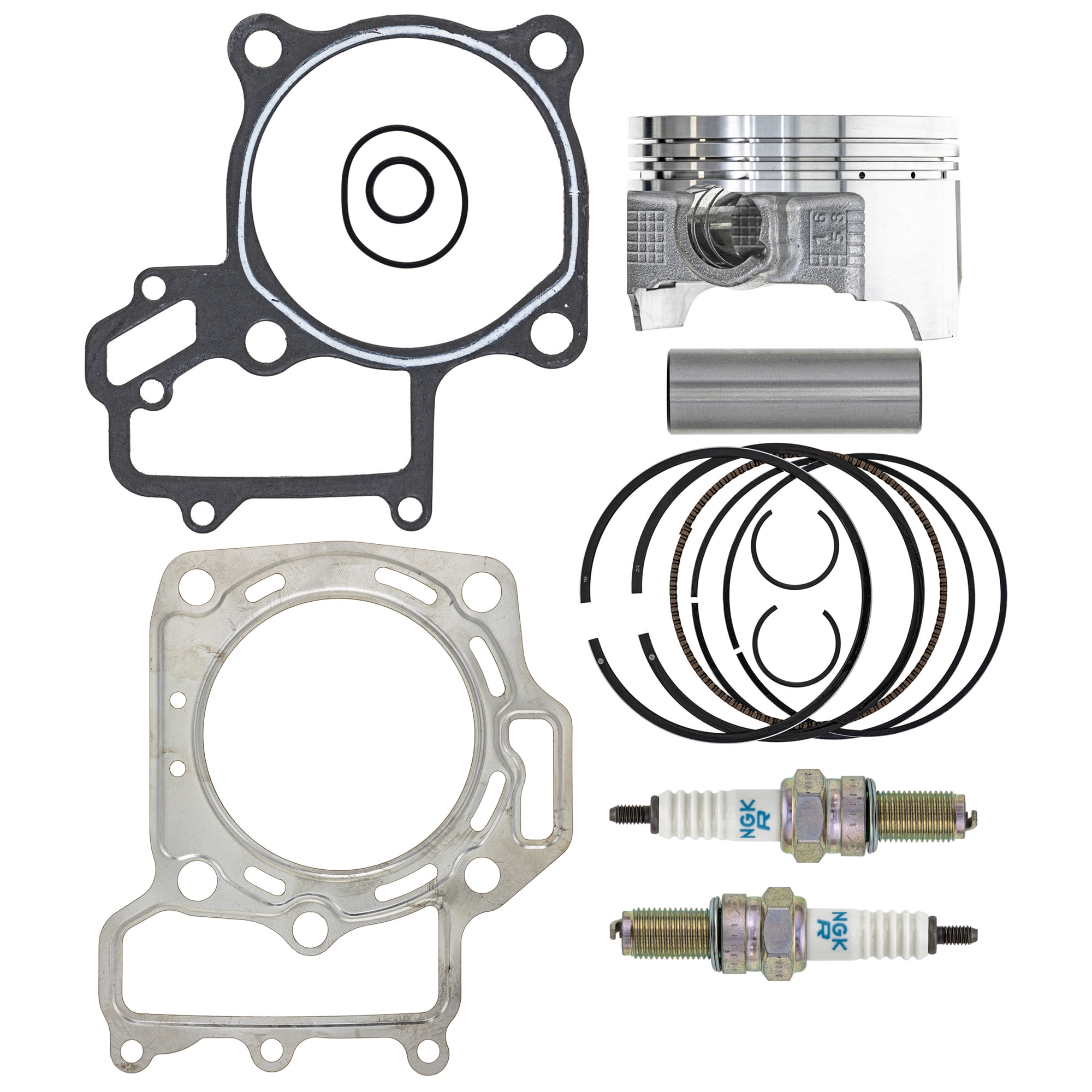 Niche Stock Piston Gasket Spark Plug Kit for Kawasaki KFX700