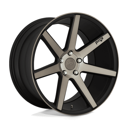 NICHE VERONA 18X8 MATTE BLACK MACHINED WHEEL