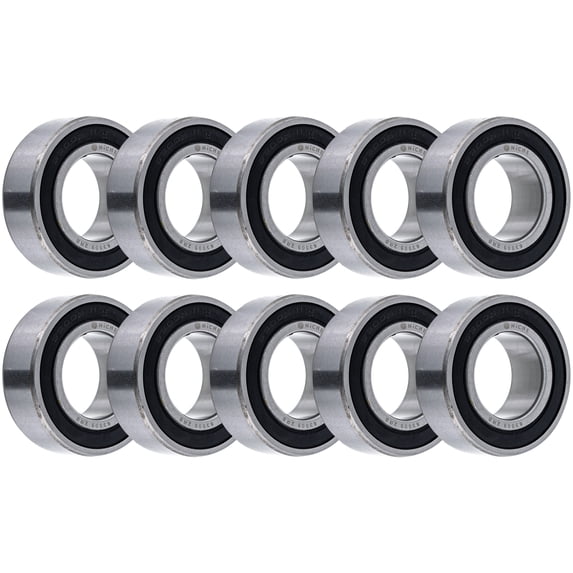 Niche Wheel Bearing 63005-2RS 25x47x16mm Single Row Deep Groove 10 Pack 519-CBB2335R