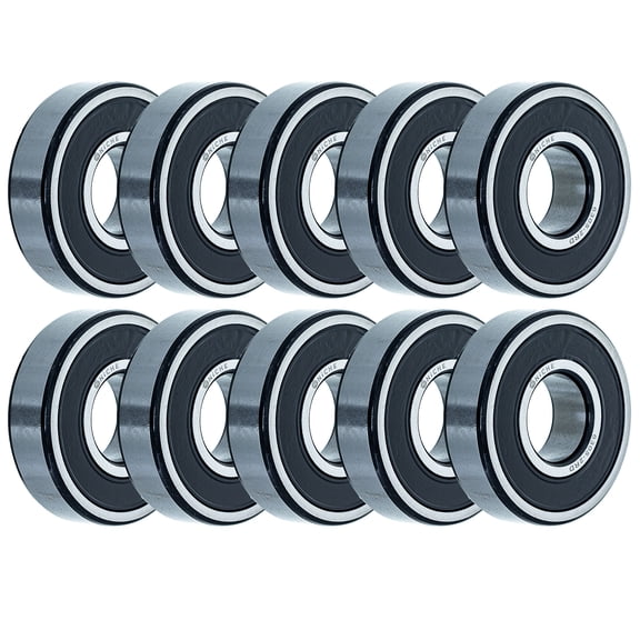Niche Wheel Bearing 6305-2RDQE6 25x62x17mm Single Row Deep Groove 10 Pack 519-CBB2290R