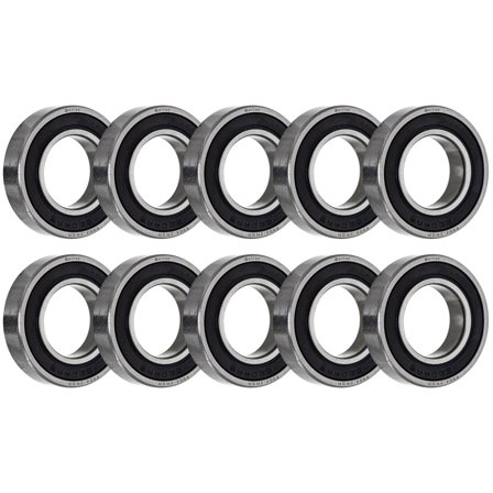 Niche Wheel Bearing 6904-2RR 20x37x9mm Single Row Deep Groove 10 Pack 519-CBB2287R