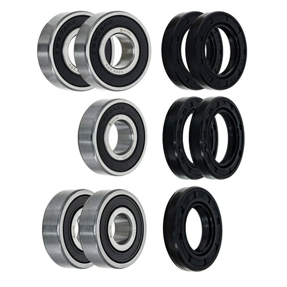 Niche Wheel Bearing Seal Kit for Honda Rebel 300 500 6203-2RS 6204-2RS MK1008483