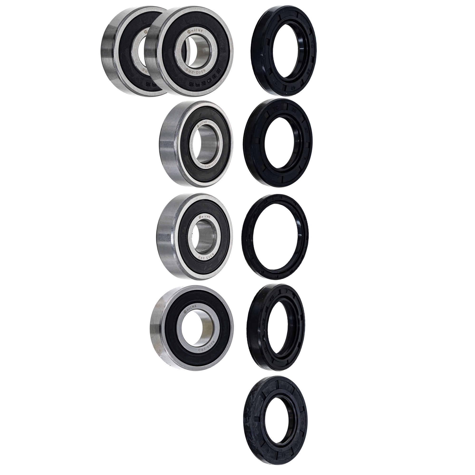 NICHE Wheel Bearing & Seal Kit For Honda TRX700XX ATV (2008-2009) – Includes 6202-2RS & 60/22-2RS Bearings