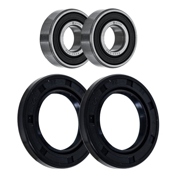 Niche Wheel Bearing Seal Kit for Kawasaki BN125 6202-2RKQE6 Motorcycle MK1009123