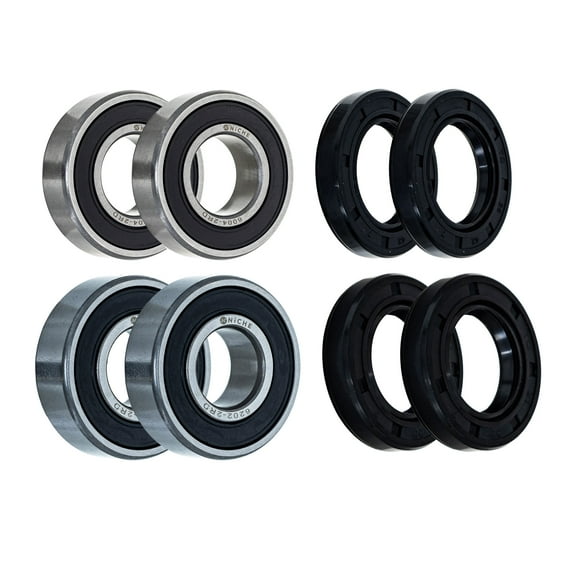 Niche Wheel Bearing Seal Kit for Kawasaki KFX400 Arctic Cat 400DVX Suzuki Z400 MK1008240