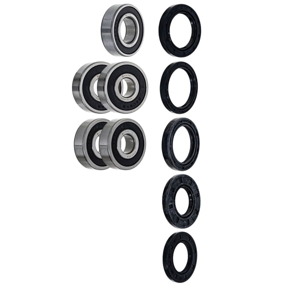 Niche Wheel Bearing Seal Kit for Kawasaki KZ305 KZ400D KZ440D Vulcan 500 MK1008527