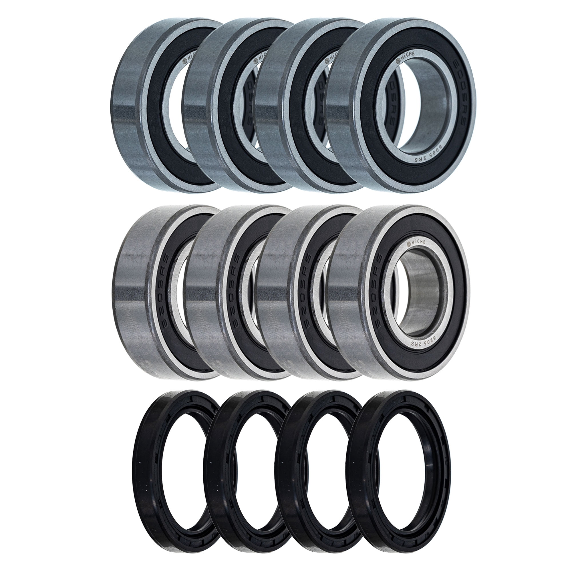 Niche Wheel Bearing Seal Kit for Kawasaki Mule 2010 2030 2500 2510 2520 ...