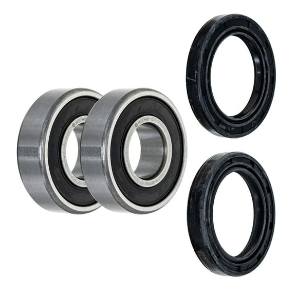 Niche Wheel Bearing Seal Kit for Kawasaki ZX7 ZX750F Ninja 6204-2RDQE6 MK1009006