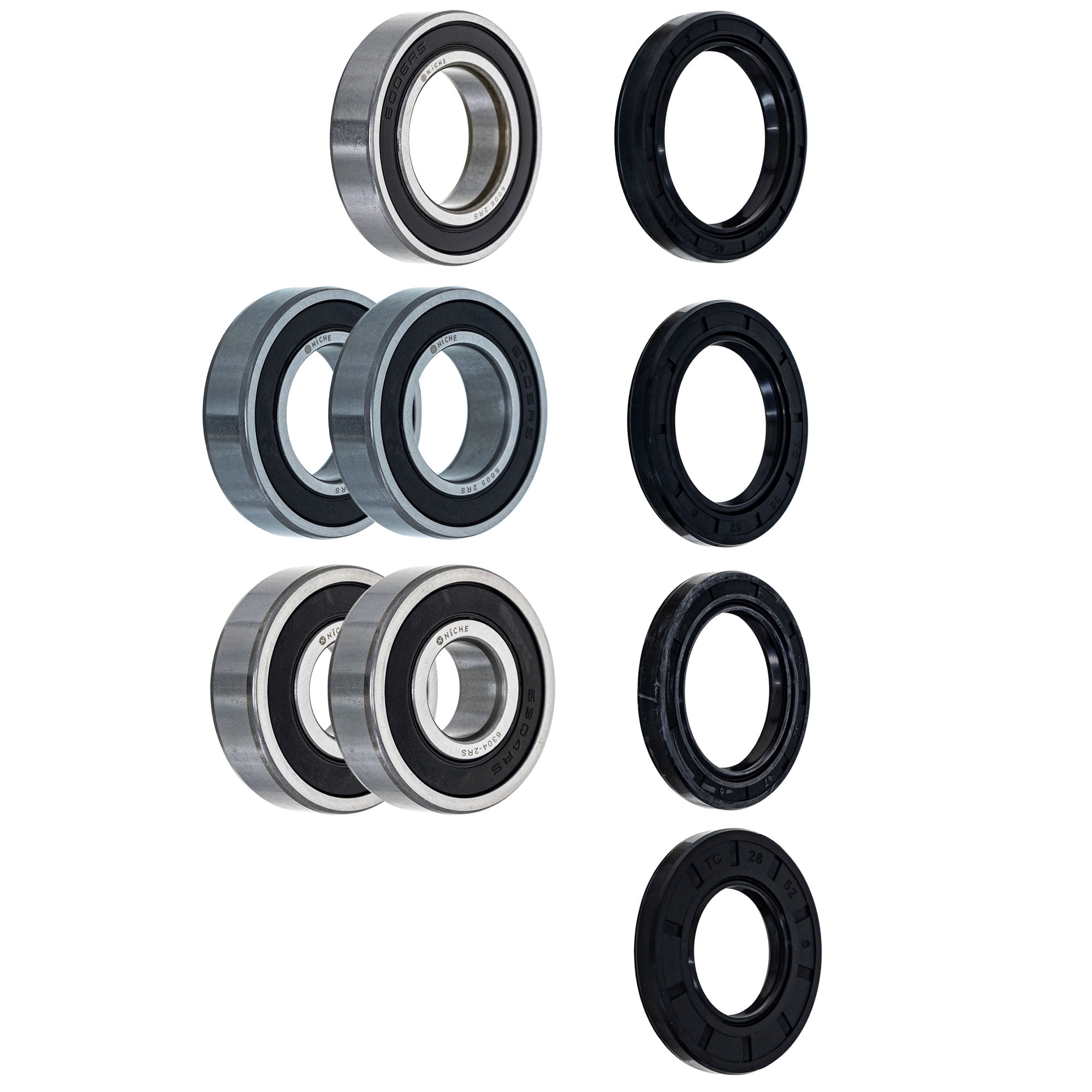 All Balls rear wheel bearing kit with seals Kawasaki ZX6R '98-'15, ZX7R
