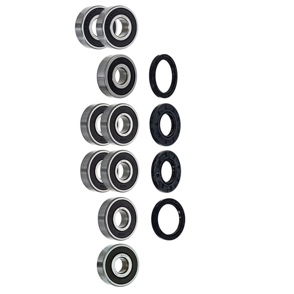 Niche Wheel Bearing Seal Kit for Yamaha FZR600 FZ700 Fazer 700 FZ750 MK1008646