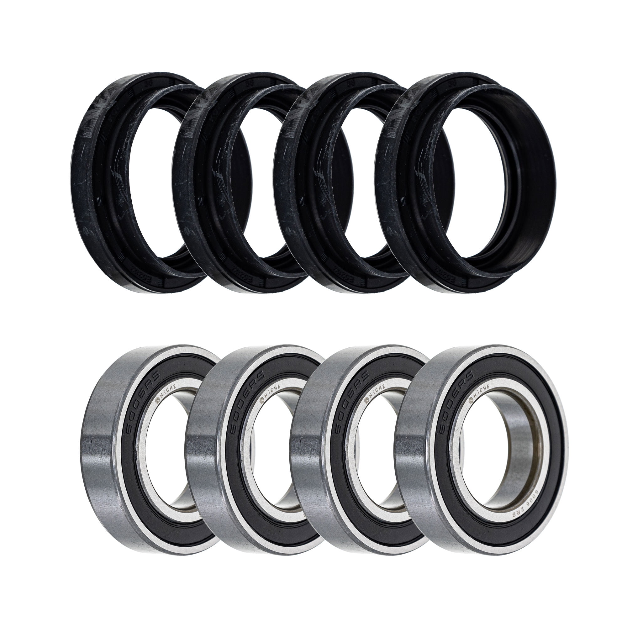 Niche Wheel Bearing Seal Set for Yamaha Grizzly 600 60062RS ATV
