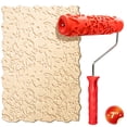 thumbnail image 1 of Nichiyo 7" Texture Roller, Rubber Decorative Pattern Paint Roller for Walls, Furniture & Floors, DIY Home Decor Painting Supply (EG323T), 1 of 10