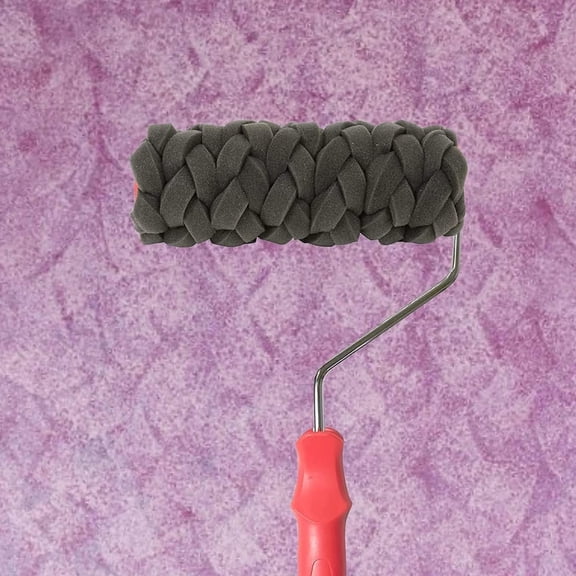 Nichiyo 7 inch Sponge Texture Roller for Wall Painting, Sea Sponge Paint Roller Craft Tool for Art Paint