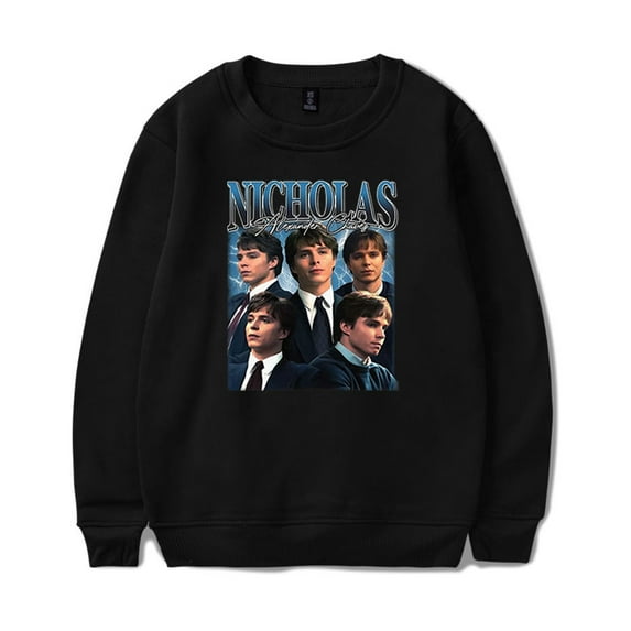 Nicholas Chavez Sweatshirt Casual Pullover Cosplay Longsleeve Vintage 90s Crewneck