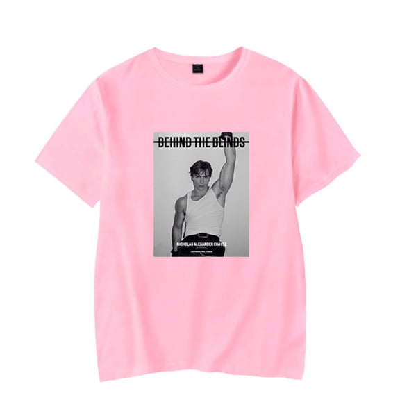 Nicholas Chavez Tshirt Cosplay Short Sleeve Hip Hop Crew Neck Tees Casual Tee Shirt