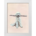 thumbnail image 1 of Nicholas, Debbie 11x14 White Modern Wood Framed Museum Art Print Titled - Playful Pups II, 1 of 4