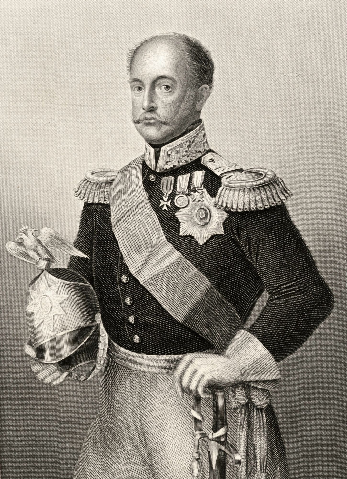 Nicholas I 1796-1855 Emperor Of Russia 1816-1855 19Th Century Print Drawn And Engraved By DJPound Canvas Art - Ken Welsh Design Pics (12 x 17)