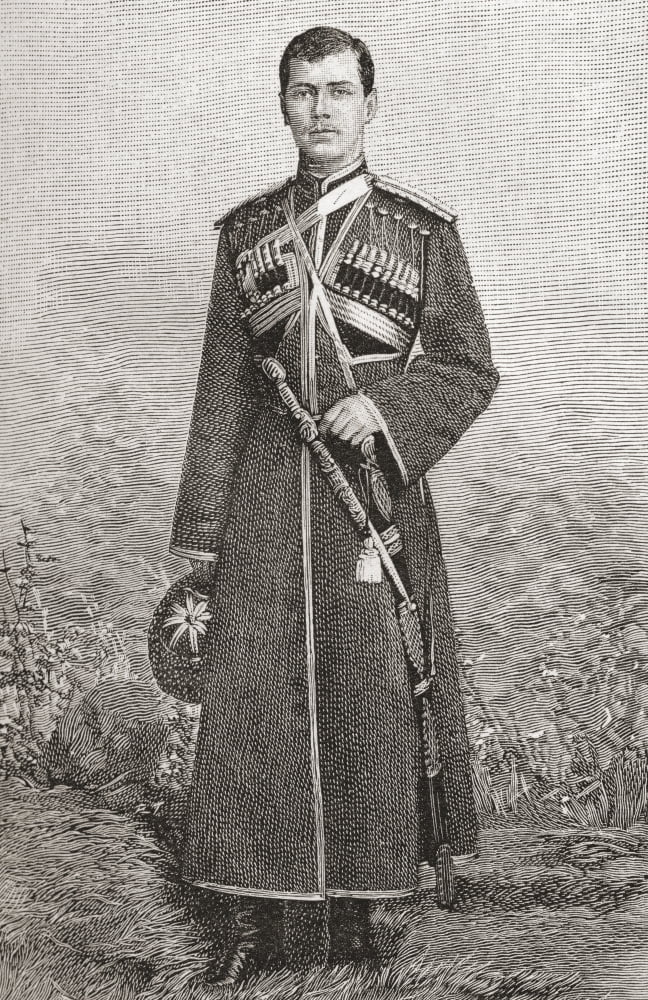 Nicholas Ii 1868 Canvas Art - Ken Welsh Design Pics (11 x 17)