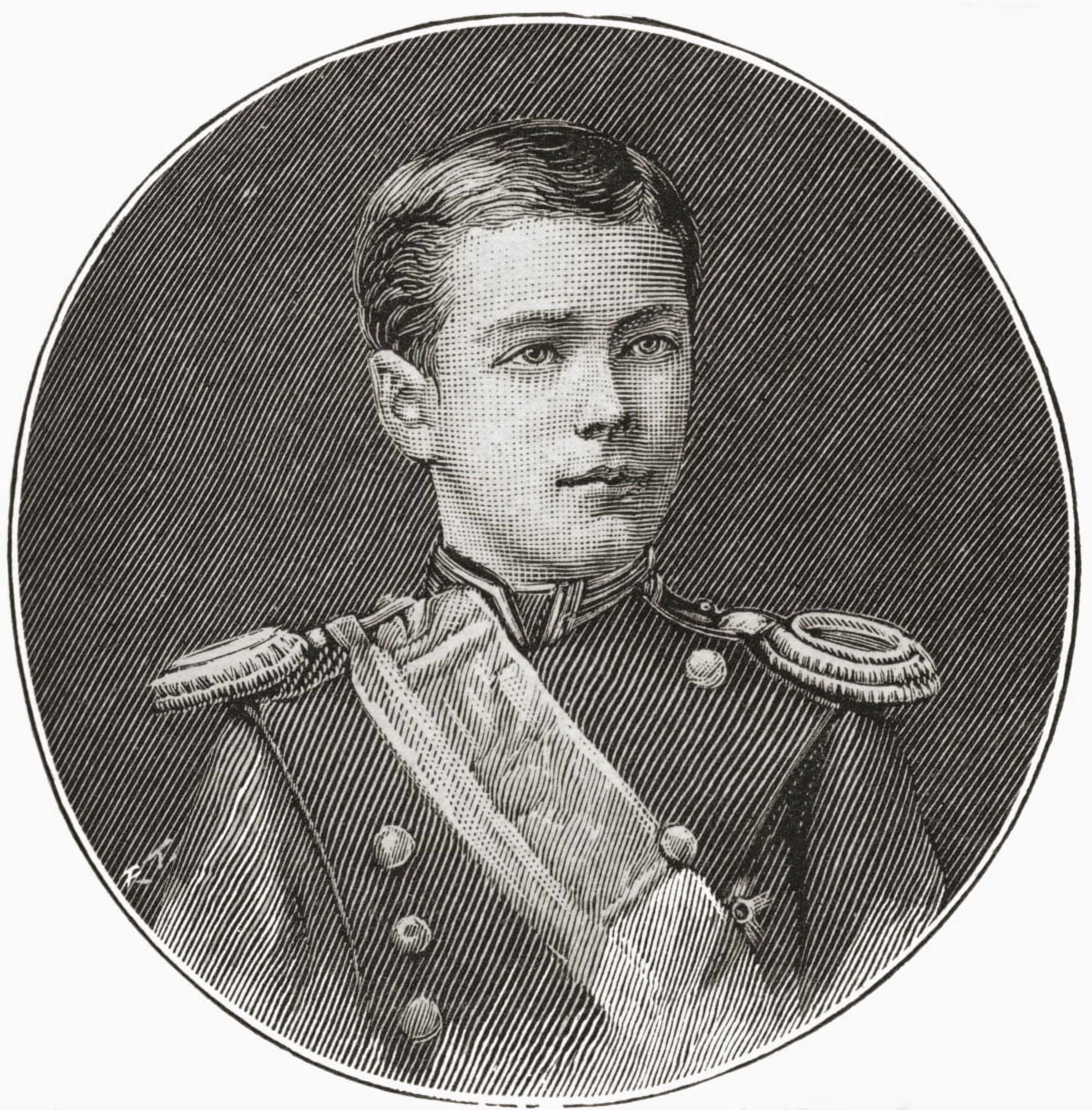Nicholas Ii 1868 Canvas Art - Ken Welsh Design Pics (24 x 24)