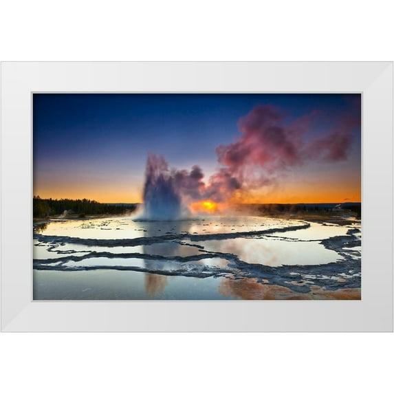 Nicholas Roemmelt, Dr. 18x13 White Modern Wood Framed Museum Art Print Titled - Explosion
